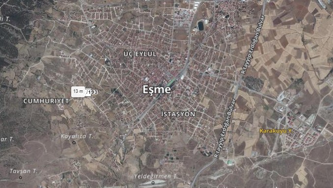 UŞAK EŞME CUMHURİYET KÖYÜNDE 371 M² ARSA  - UŞAK EŞME fotoğraf 2